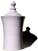 white urn